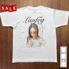 Коллекция Laufey Lover Girl Милая Белый Цвет S to 5XL Концертная Футболка SN736
