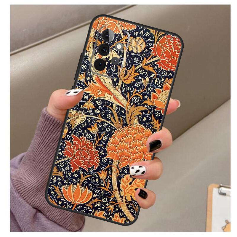 Кейс William Morris Strawberry Thief для Samsung Galaxy A35 A55 A15 A32 A12 A22 A52 A06 A54 A34 A14 A56 A36 A26 A16 A13 A53