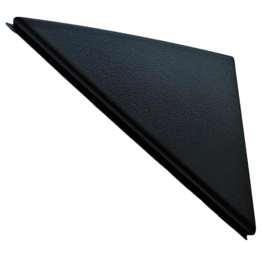 Car Rearview Mirror Triangle Panel Cover for Hyundai Kona 2018 2019 2020 2021 2022 2023 86190-J9000 86180-J9000 Unpainted Black