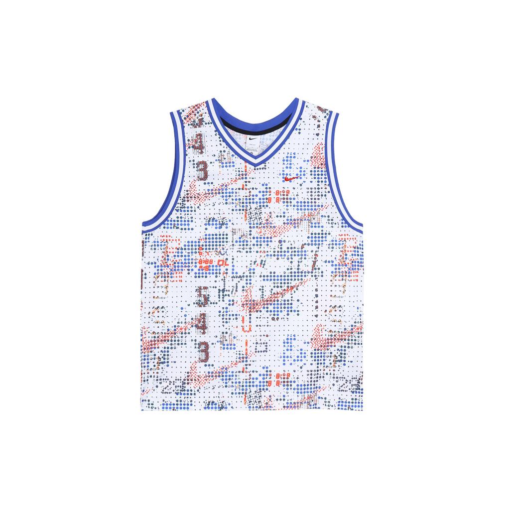 Nike Мужская баскетбольная майка Dri Fit DNA Белая FZ0691-100