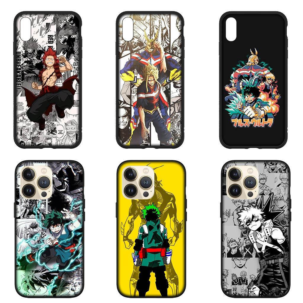 Чехол для телефона Midoriya Izuku My Hero Academia All Might для Apple iPhone 15 14 Plus 13 12 Mini Pro Max + 13Pro 14+ 15+ Мягкий чехол