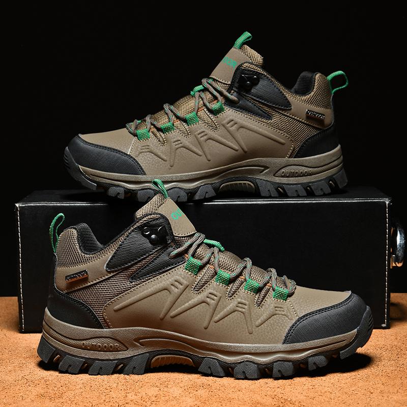 Mountain Climbing Sneaker Man Trekking Men Top Quality Casual Snow Boots Waterproof Warm Winter Shoes Men Hiking Boots Outdoor