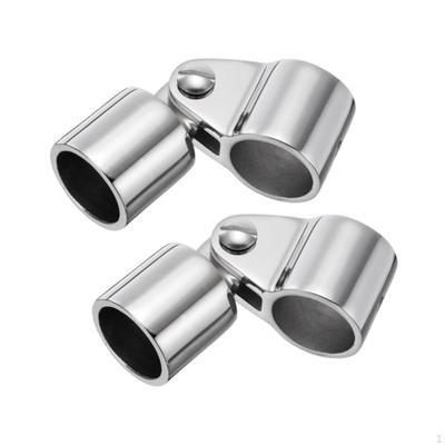 2 шт. Скользящий зажим и наконечник с проушиной Фурнитура для бимини-топа Простая установка Сверхпрочная запасная часть