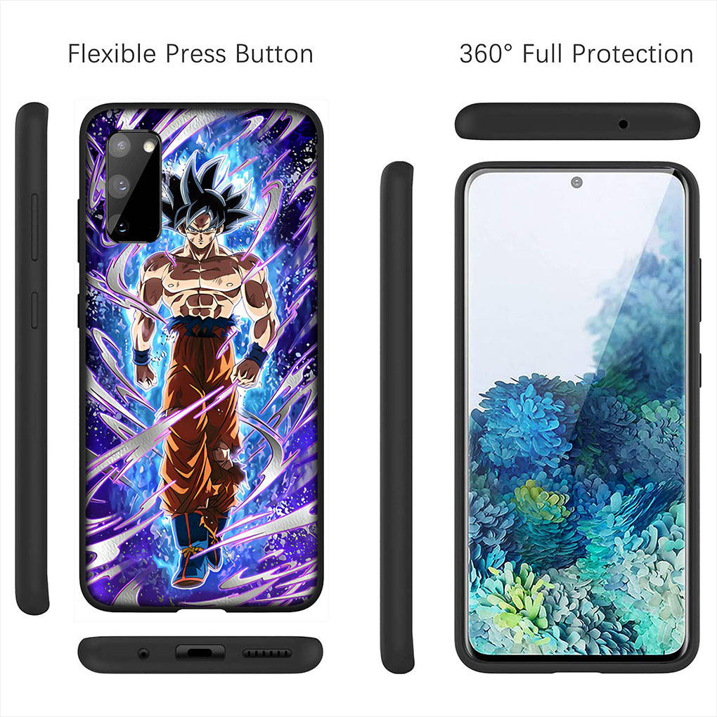 Чехол для iPhone 16 15 Xiaomi Redmi Note 14 13 12 11 Pro Max X 16e Samsung Galaxy S25 S24 S23 Moto OPPO Huawei Dragon Ball DragonBall Goku Чехол для телефона
