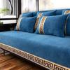 Подушка для дивана Four Seasons, универсальная моющаяся синель, нескользящий чехол для диванной подушки, китайские подушки для сидений