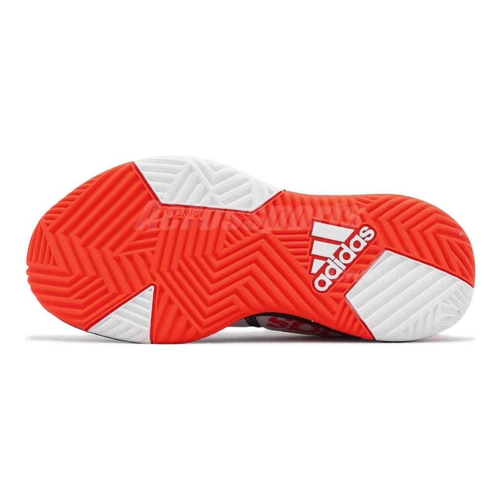 New Adidas Own The Game 2.0 J 'White Solar Red' IF2692