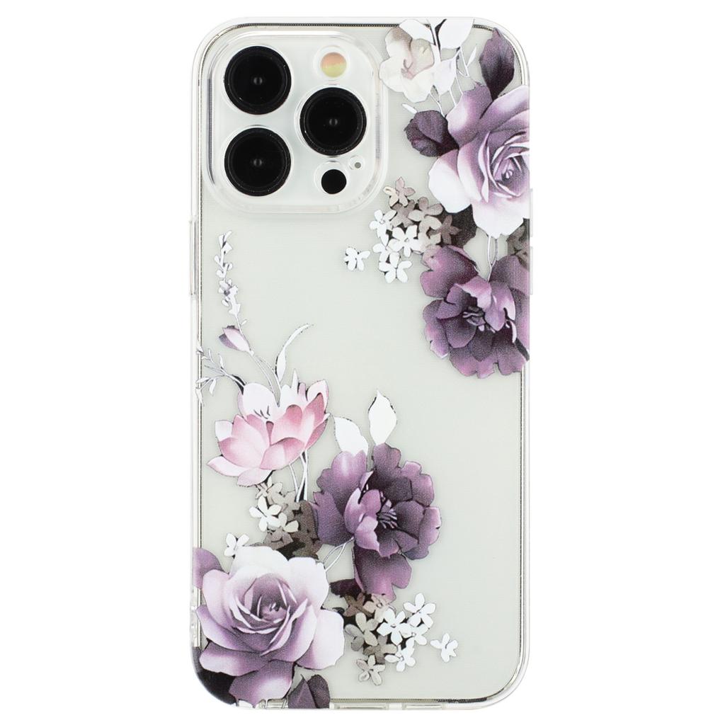 For iPhone 14 Pro Case Pattern Printing TPU Drop-proof Phone Cover