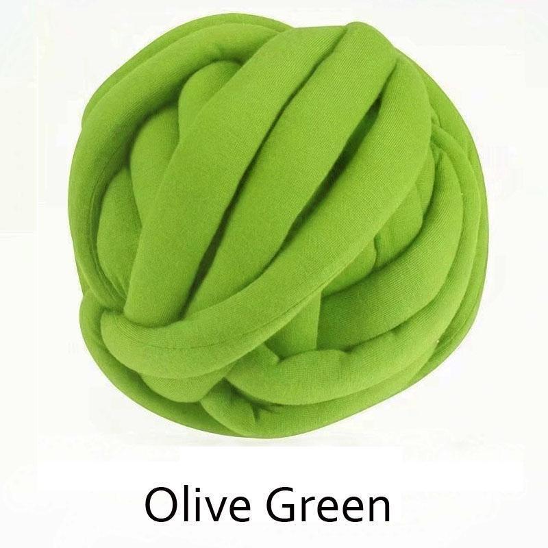 Диаметр 25 мм, непрерывная длина, супер объемная шерстяная пряжа для вязания, вязаное одеяло, массивная гигантская шерстяная пряжа, супер толстая пряжа