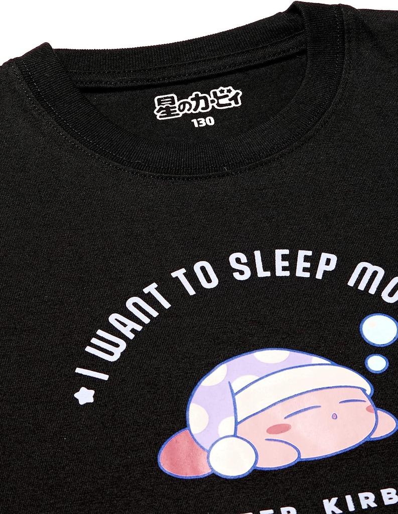 Футболка с коротким рукавом Star Sleep Kids 22863160 черная 2 [Kirby]