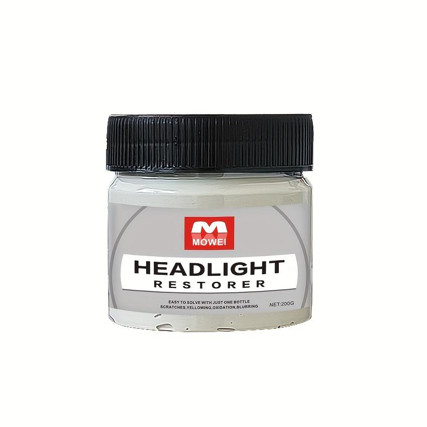 Набор для восстановления фар автомобиля - Удаление окисления и царапин, Кристально чистое покрытие для более яркого обзора