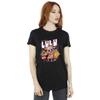 DC Comics Womens/Ladies DC League Of Super-Pets Lulu Evil Genius Cotton Boyfriend T-Shirt