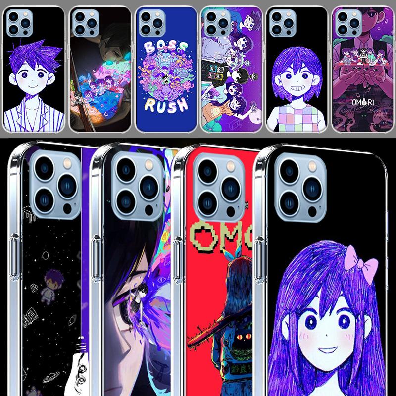 Game O-Omori C-Cartoon Cases Phone Case For Iphone 17E 16E 17 Air 16 Pro Max 15 Pro 14 Plus 11 13 12 Mini Cover Cases Compatible