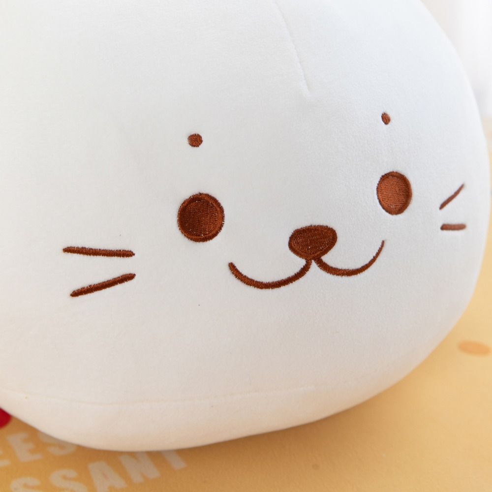 PP Cotton Anime Seal Plush Doll Chubby Lying Seal Plush Toys Birthday Parties