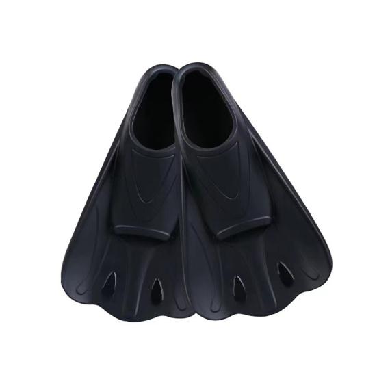 1 пара ласт для плавания Удобные Нескользящие Эргономичные Профессиональные Вспомогательные Тренировочные Силиконовые Короткие для плавания