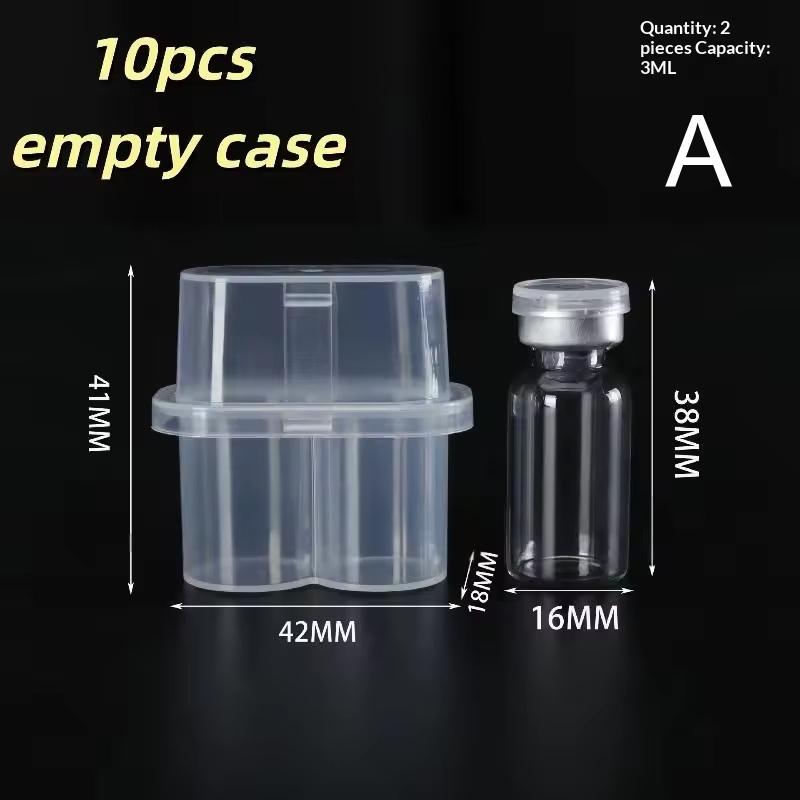 3ML Peptide Storage Box Reliable Vial Organizer for Secure Laboratory Environment