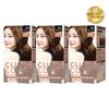 Man with Flowers Clinic Color Dye, CN7 Cappuccino Brown, 3 Pcs.