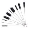 10Pcs Nylon Straw Brush Set For Baby Bottle Test Tube Cleaning