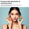 Nail Primer Set With Balancing Solution And Adhesive For Professional Manicure Care