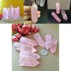 Exquisite Natural Rock Rose Quartz Crystal Point Healing Stone Obelisk Wand For Spiritual Growth