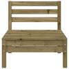 Garden Sofa 3 Seater Pressure Treated Pine Wood