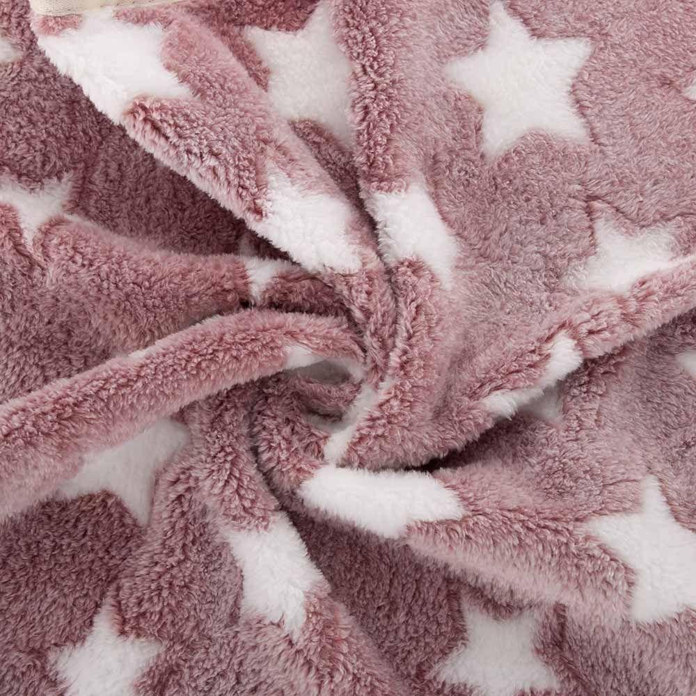 Подушка из кораллового флиса, мягкий коврик, теплый чехол с принтом звезд, подушка для кровати, товары для животных, одеяло для щенков