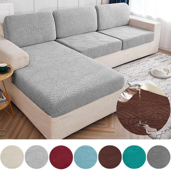 Чехол на сиденье дивана, чехол для подушки, толстый жаккардовый, однотонный, мягкий, эластичный, чехлы для дивана, защита для мебели, простыня для сиденья, защита для мебели