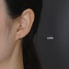 WANTME 925 Серебро Простые Широкие Серьги-Кольца Huggies Готические Кольца для Женщин Европейские Унисекс Пирсинг Рок Украшения Зажимы для Ушей