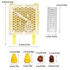251Pcs Reliable Queen Cell Protective Cover Convenient Full Bee Breeding Set  Beekeeping