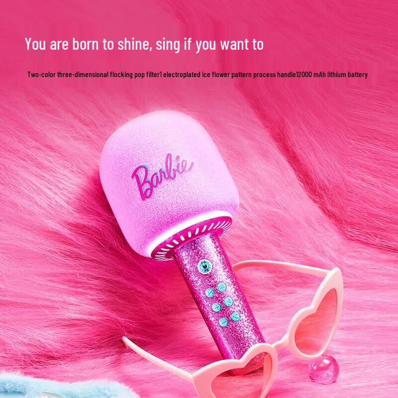 Элвис Пресли x Барби Леденец KTV Микрофон Динамик