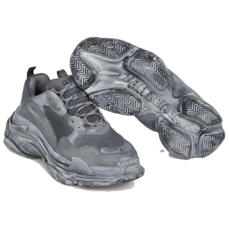 Balenciaga Triple S Серый с окрашиванием 536737W3CS41200