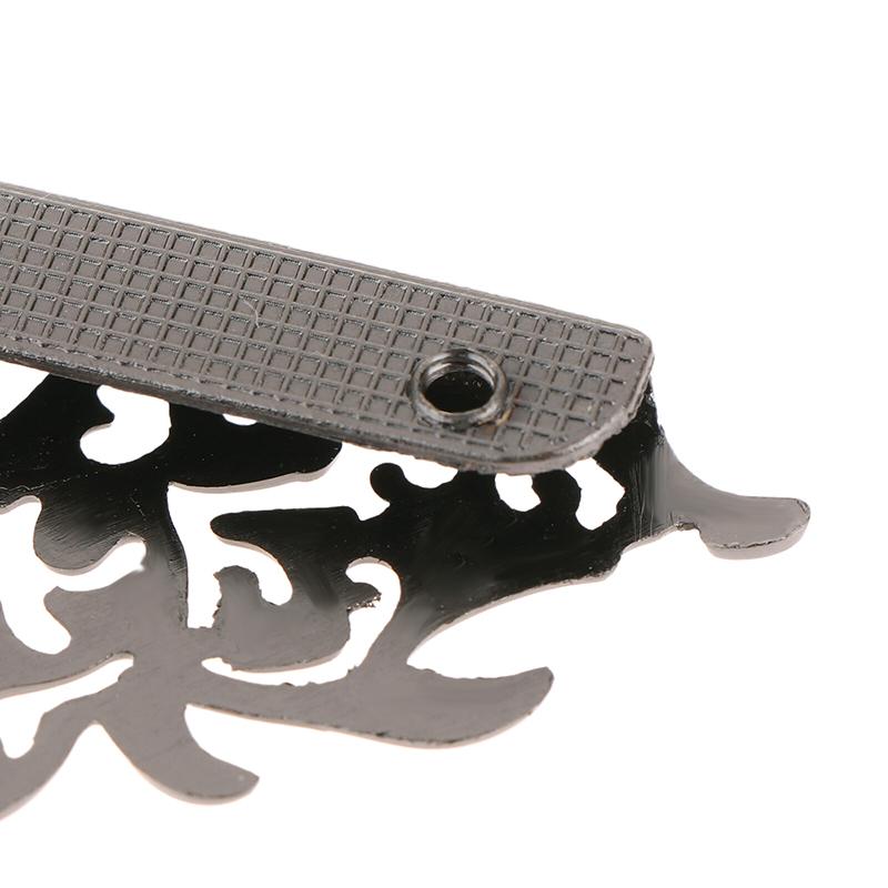 Metal Bags Corner Protectors With 2 Screws Handbags Clip Edges Hollow Fixed Decorative Buckle Diy Hardware Accessories