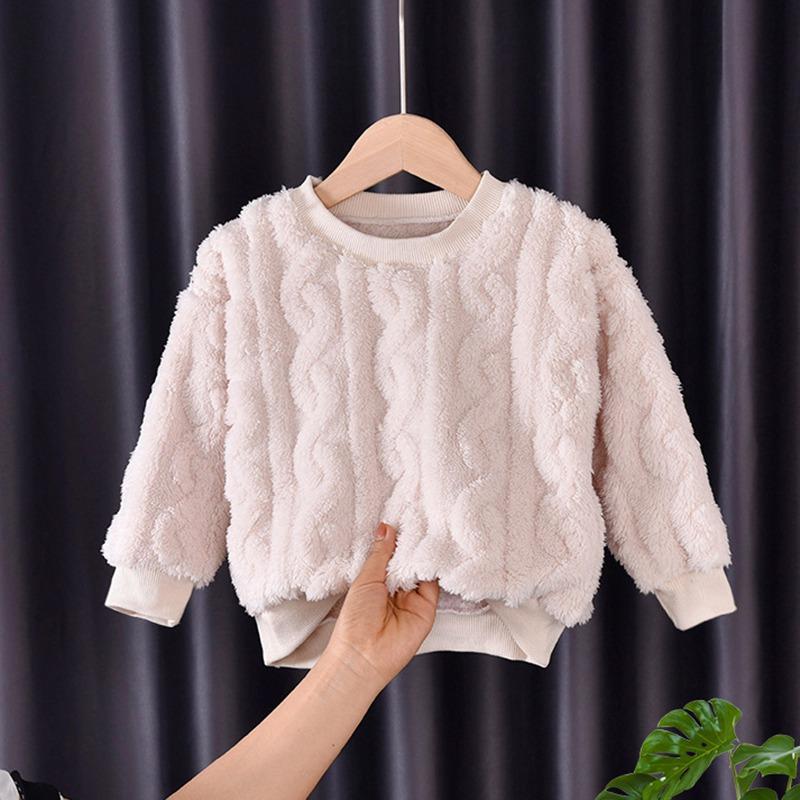 Пальто осенне-зимний пуловер детский утолщенный детский свитер