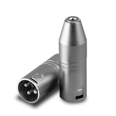 XLR 3-контактный на 3,5 мм TRS штекер гнездо микрофон аудио стерео