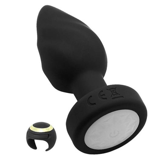 Glow-in-the-Dark Anal Vibrator with 10 Vibration Modes Night-Light Anal Masturbator Massager Adult Novelty Sex Toy