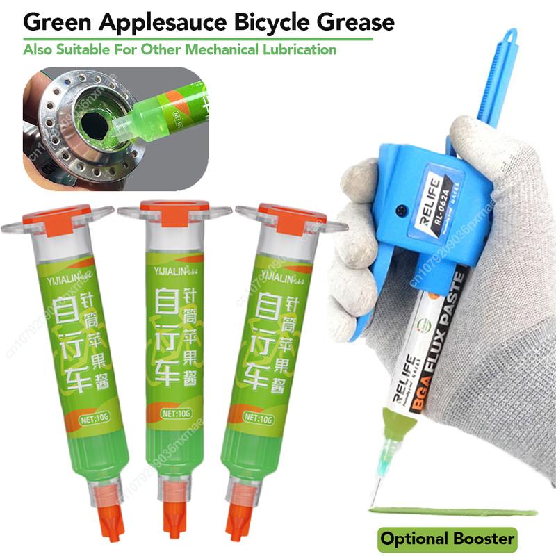 Premium Bike Grease 10g Motor Bearing Lubricating Grease Mid-axis Pedal Bowl Group Maintenance Lubricant for Mountain Road Bikes