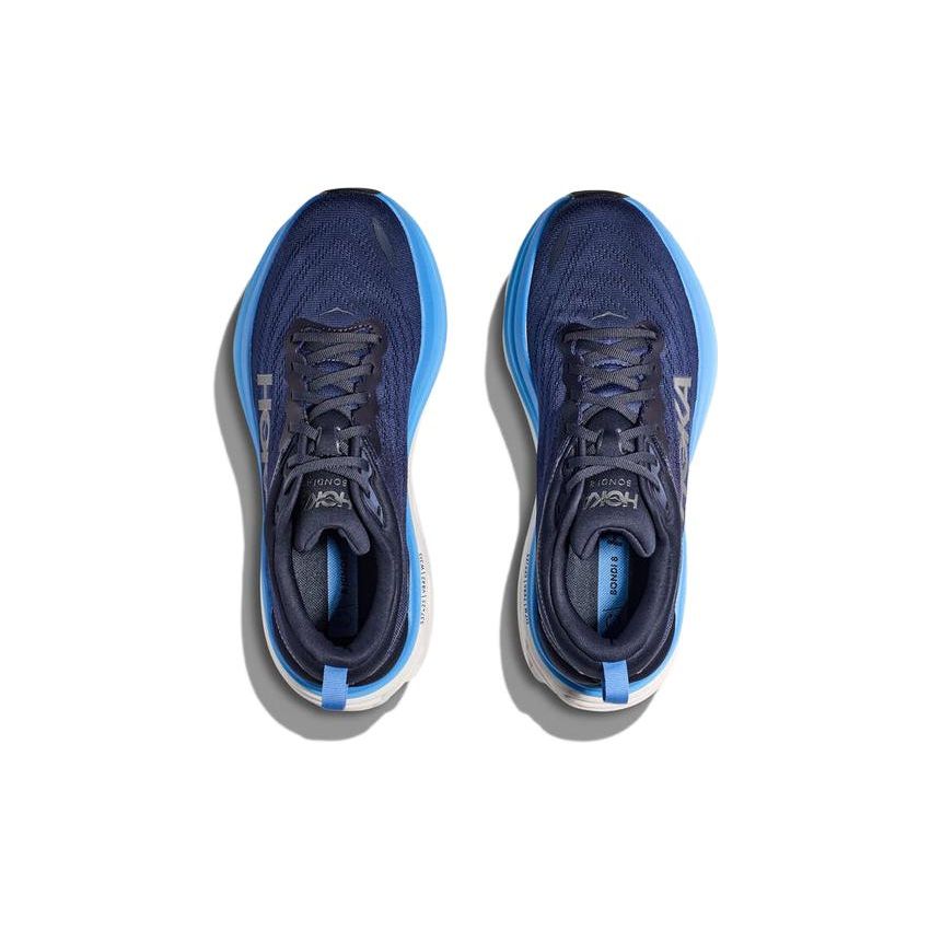 Мужские кроссовки HOKA Bondi 8 Outer Space синие универсальные 1123202-OSAA