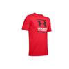 Casual Round Neck Sports Breathable Straight T-Shirt Men Tops Red 1326849-602