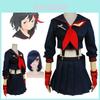 Изысканный костюм для косплея Матой Рюко из Kill La Kill, отличающийся элегантным дизайном школьной формы