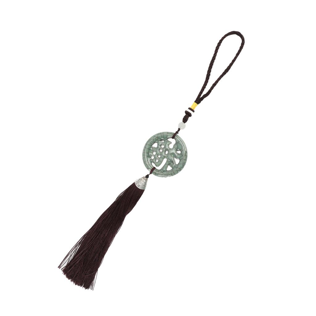 Круглый брелок фарфоровые бусины DIY привлекательный декоративный практичный милый стиль подвесная кисточка