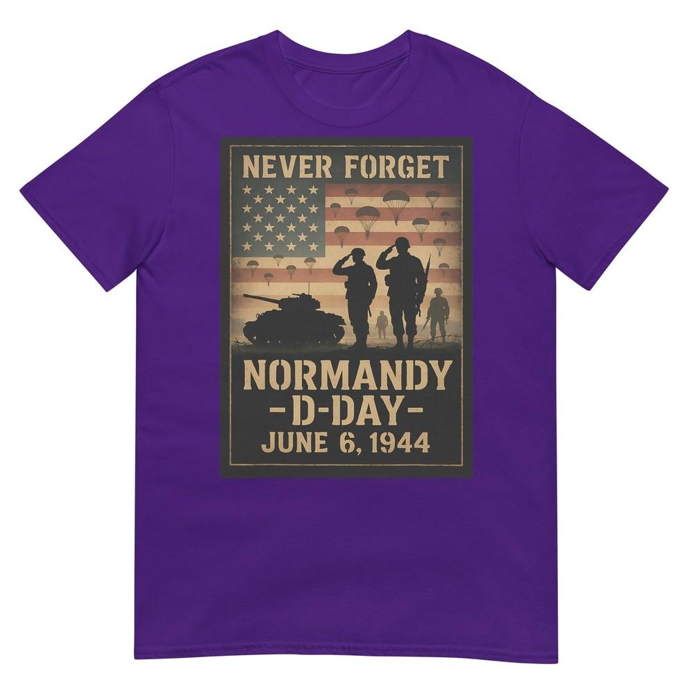 Dday 82st Anniversary Norunisexdy 1944 Military Tribute Unisex Tshirt