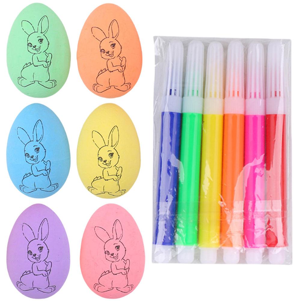 Easter Eggs Painting Kit for DIY Design for Girls and Boys Easter Egg Coloring Craft Kit DIY Easter Toy for Easter Theme Party