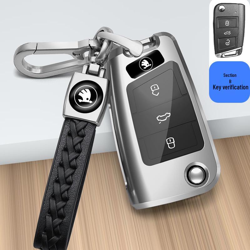 Skoda Octavia, Superb, Karoq, Kodiaq GT Key Case Metal Shell