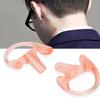 Pink Silicone Replacement Ear Insert Two Way Radio Ear Mold for Most Coil Tube Audio Kits