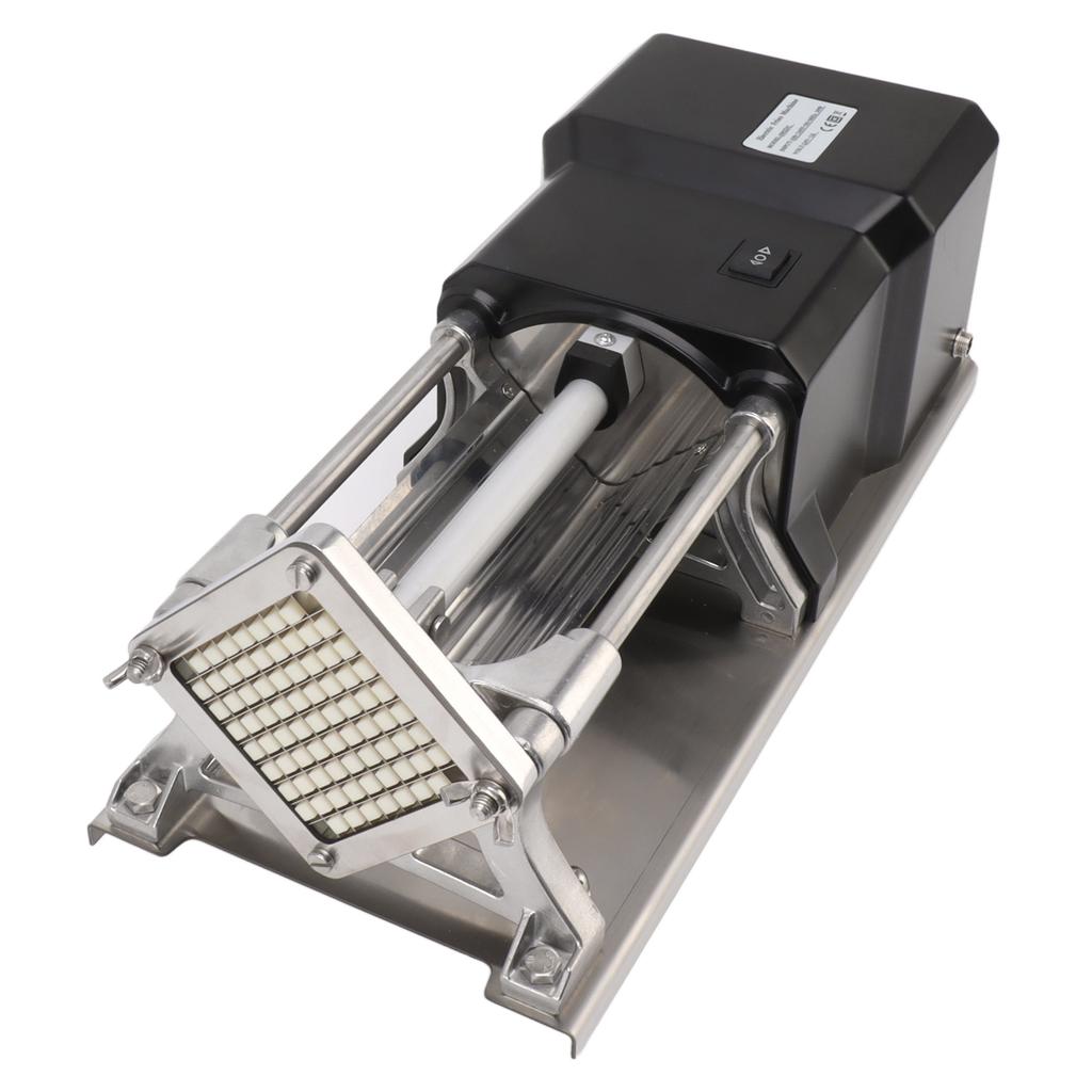 French Fry Cutter Heavy Duty Stainless Steel Electric Potato Chip Cutter for Commercial Household