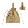 Post General Eco Packable Parachute Nylon Wolf Shopping Drawstring [POST GENERAL] Bag, Bag, Brown, Bag,