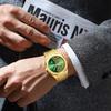 Арабские цифровые кварцевые часы Мужские часы Мраморные высококачественные часы с календарем