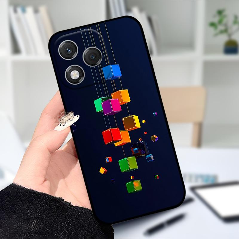 Модный окрашенный чехол Para для Honor 400 Lite 5G, мягкий чехол ABR-NX1, силиконовый TPU, защитная крышка для телефона для Honor 100 200 Pro, протектор