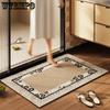 Коврик для ванной в американском стиле, грязеотталкивающий и нескользящий коврик для ванной, коврик для туалетной двери