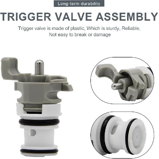 Thaekuns 647956-00 647620-00 Trigger Valve Assembly for Porter Cable N566148 64795600 641011-00 FN250C DA250C (2pcs)