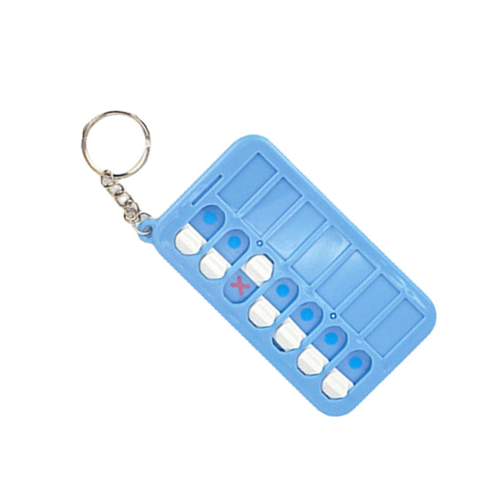 Брелки с графиком дел Портативный брелок с ежедневным расписанием Брелок с автомобильным брелоком Доска с ежедневным планом Брелок с контрольным списком